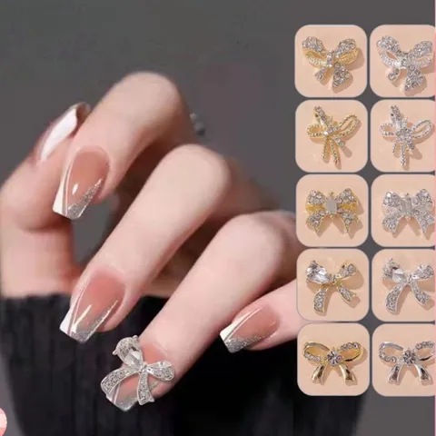 Set 30v cham kim loại đính móng siêu sáng đẹp mẫu HOT