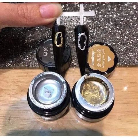 Gel metal gel tráng gương chuẩn xịn sơn vẽ móng siêu bóng đẹp
