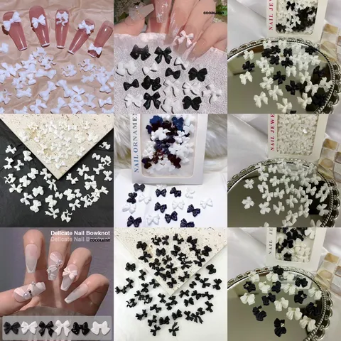 Set 50 cham nơ đính móng các mẫu cực HOT