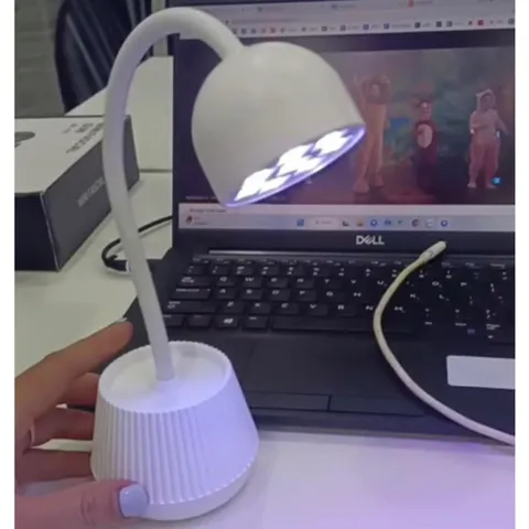 Đèn hơ nail tích điện xoay 360 độ cảm ứng tự động bóng uv led to hơ siêu nhanh tiện ích ngành nail