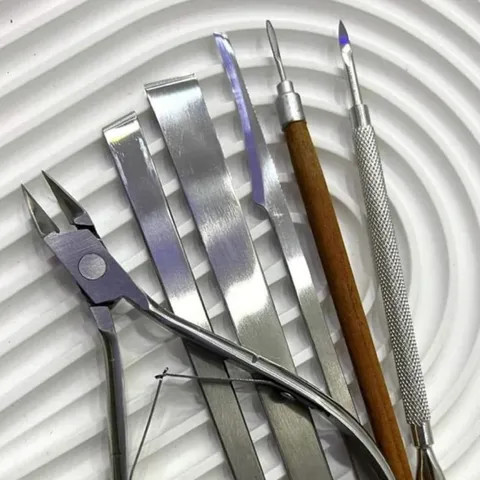 Sét lấy khoé chân chuyên dụng inox không gỉ siêu bén bền đủ bộ cực Hot ngành nail