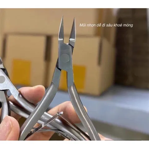 Sét lấy khoé chân chuyên dụng inox không gỉ siêu bén bền đủ bộ cực Hot ngành nail