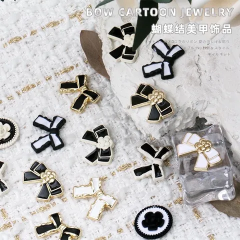 Phụ kiện cham nail đính móng kim loại siêu sáng đẹp HOT