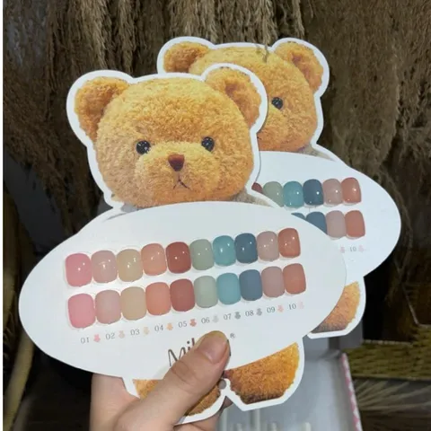 Set sơn thạch đục 10 màu cao cấp Milan đủ tông HO.T chai 15ml tặng kèm bảng màu siêu Mica siêu xinh