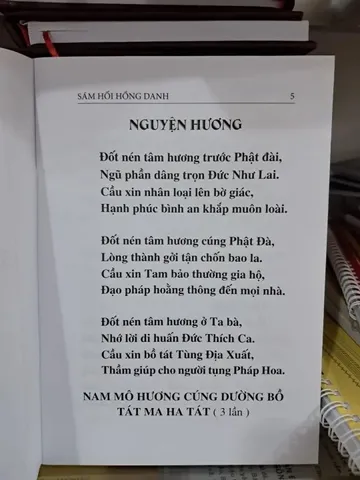 Kinh sám hối hồng danh thầy Trí Quảng DƯƠNG KHOA