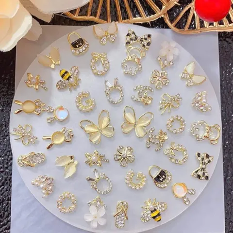 Set cham nail cao cấp đính móng nhiều kiểu mẫu mới siêu đẹp