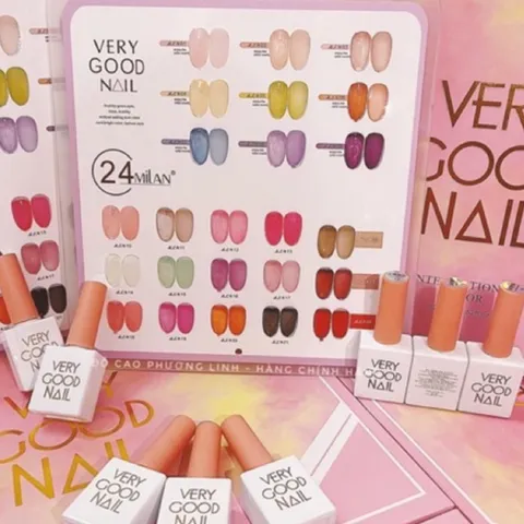 Set sơn thạch 24 màu siêu phẩm tông cực chất không lỗi tông chất siêu đặc đẹp hàng chuẩn