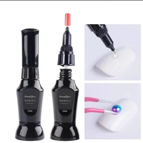 Bút gel Vinimay mẫu mới đính cham đá siêu chắc vẽ nổi tạo hình nail đa năng Chính Hãng chai 15ml