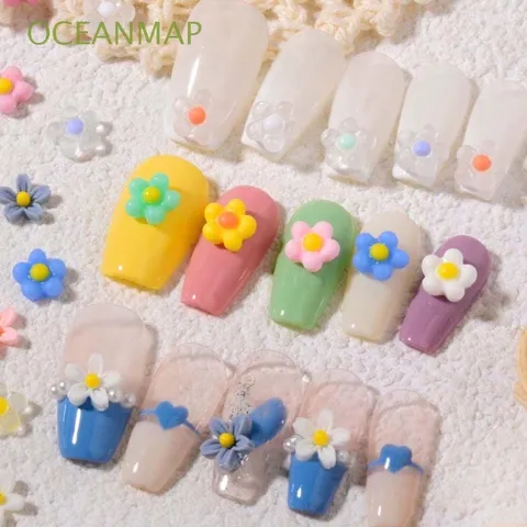 Set 50 cham hoa đính móng mẫu mới siêu đẹp tạo nhiều mẫu nail HOT