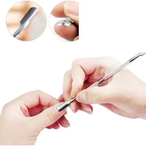 Cây đẩy da chết sủi da móng lấy khoé 2 đầu inox không gỉ siêu bền chuyên dụng cho thợ nail