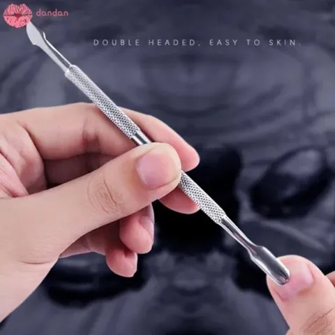Cây đẩy da chết sủi da móng lấy khoé 2 đầu inox không gỉ siêu bền chuyên dụng cho thợ nail