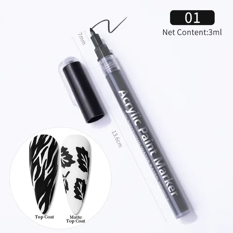 Bút vẽ tô Nail siêu HOT nhiều Màu