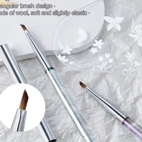 Cọ tam giác cọ xéo vẽ hoa trang trí móng đa năng siêu Hot ngành nail