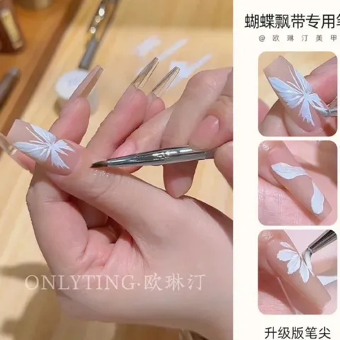 Cọ tam giác cọ xéo vẽ hoa trang trí móng đa năng siêu Hot ngành nail