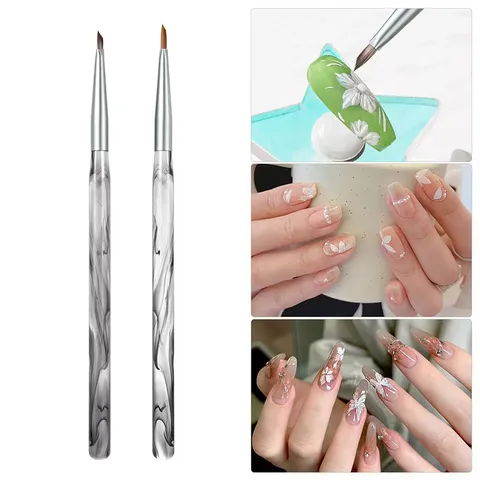 Cọ tam giác cọ xéo vẽ hoa trang trí móng đa năng siêu Hot ngành nail