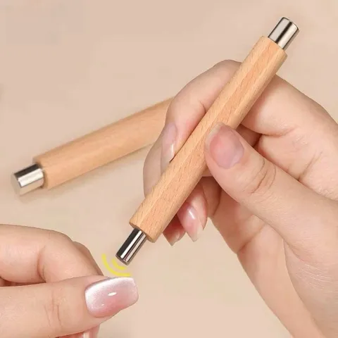 Nam châm cán gỗ 2 in 1 lực hút siêu mạnh đa năng tạo hình sơn mắt mèo mã mới siêu HOT
