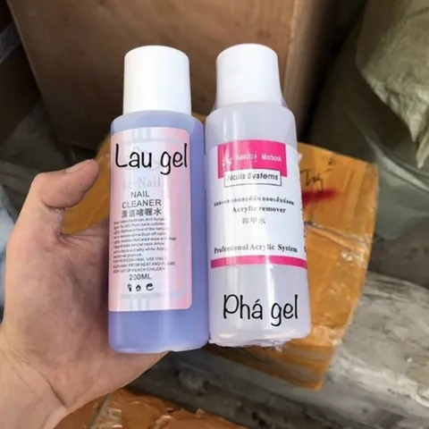 Nước lau gel rửa móng chai to 1000ml siêu rẻ chính hãng