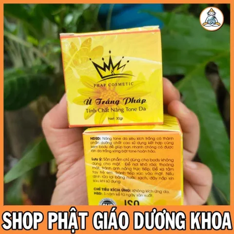 Tinh chất nâng tone Ủ kích trắng Pháp Cosmetic 30g Chính Hãng 844301