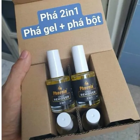Phá gel bột Phonic 2 in 1 siêu nhanh_mát lạnh hàng chính hãng
