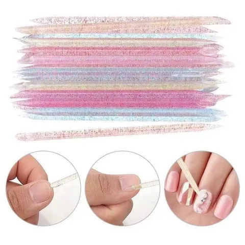 Set 50 que đẩy da pha lê cạy tháo móng úp , lấy gel đính đá , đẩy da chết đa năng ngành nailbox siêu Hot