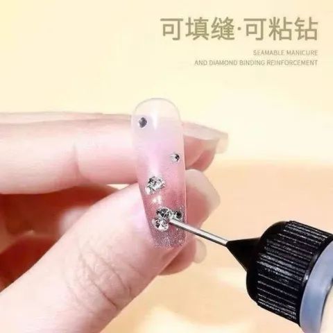 Bút gel Vinimay đính charm đá , gắn móng úp đa năng siêu chắc bền tuýp 15ml Chính Hãng