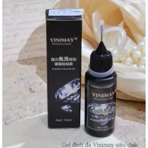 Bút gel Vinimay đính charm đá , gắn móng úp đa năng siêu chắc bền tuýp 15ml Chính Hãng