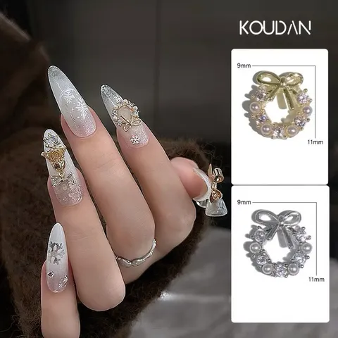 Set charm đá vòng quế cao cấp đính móng nailbox siêu sáng đẹp mẫu HOT