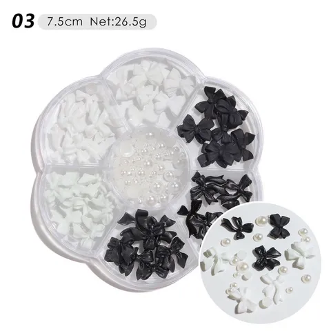 Cham đá khối khay hoa tròn mix đủ mẫu hot nhất gắn vô số mẫu nail đẹp