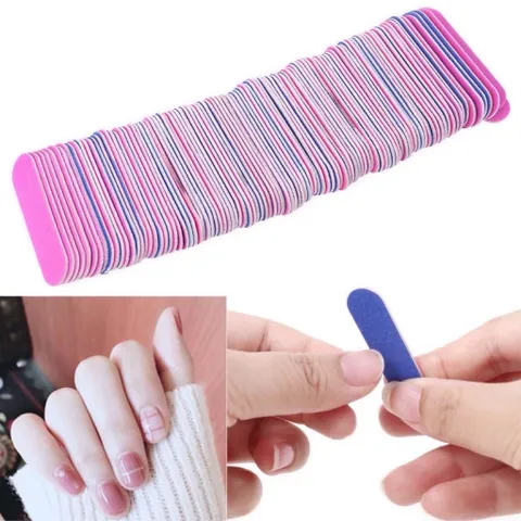 ( Giá sỉ ) Bịch 100 dũa Nailbox chuyên dụng chuẩn Loại 1 cứng cáp siêy bền