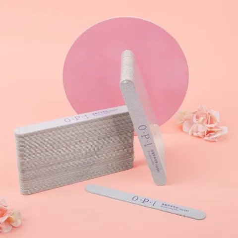 ( Giá sỉ ) Lốc 50 dũa mỏng OPI độ nhám 180/240 dũa móng tay chuẩn Loại 1 cứng bền