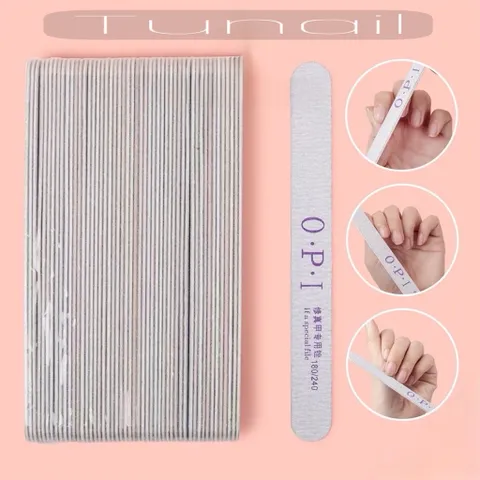 ( Giá sỉ ) Lốc 50 dũa mỏng OPI độ nhám 180/240 dũa móng tay chuẩn Loại 1 cứng bền