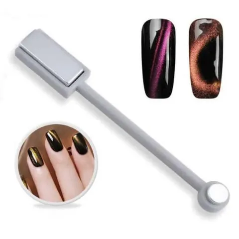 Nam châm 2 đầu nam châm nail hút siêu mạnh tạo hình sơn mắt mèo nail đa năng siêu đẹp