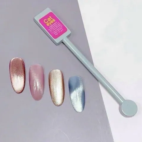 Nam châm 2 đầu nam châm nail hút siêu mạnh tạo hình sơn mắt mèo nail đa năng siêu đẹp