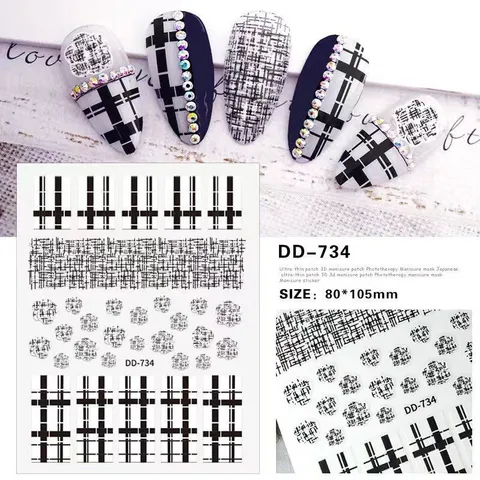 Hình dán sticker dán trang trí móng mẫu mới siêu đẹp HOT