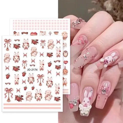 Hình dán sticker dán trang trí móng mẫu mới siêu đẹp HOT
