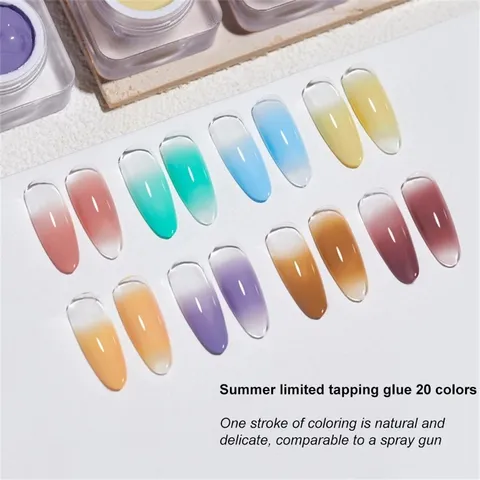 Gel dặm ombre Nail siêu nhanh đủ màu cực Hot -TU NAIL