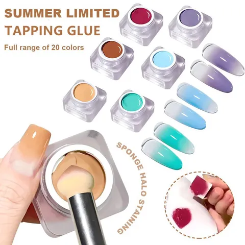 Gel dặm ombre Nail siêu nhanh đủ màu cực Hot -TU NAIL