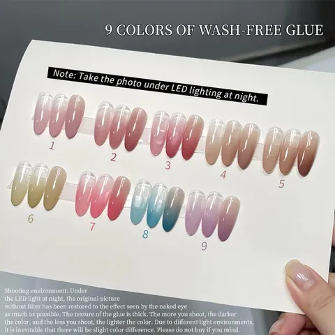 Gel dặm ombre Nail siêu nhanh đủ màu cực Hot -TU NAIL