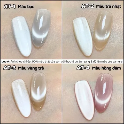 Set sơn mắt mèo ánh trăng 8 màu Jiakou siêu sáng đủ tông HO.T ( tặng kèm bảng màu Mica siêu xinh )