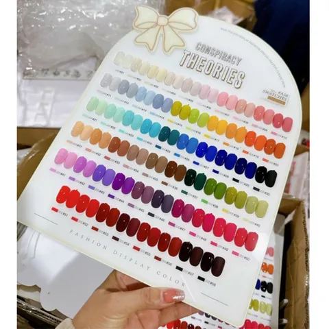 Set sơn gel 60 màu siêu phẩm tặng Base Top bảng màu siêu xịn đẹp hàng chuẩn