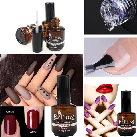 Kiềm dầu primer liên kết bột gel Ez flow giúp tăng độ bám bền cho bộ móng đắp gel bột đa năng hàng chuẩn