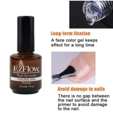 Kiềm dầu primer liên kết bột gel Ez flow giúp tăng độ bám bền cho bộ móng đắp gel bột đa năng hàng chuẩn