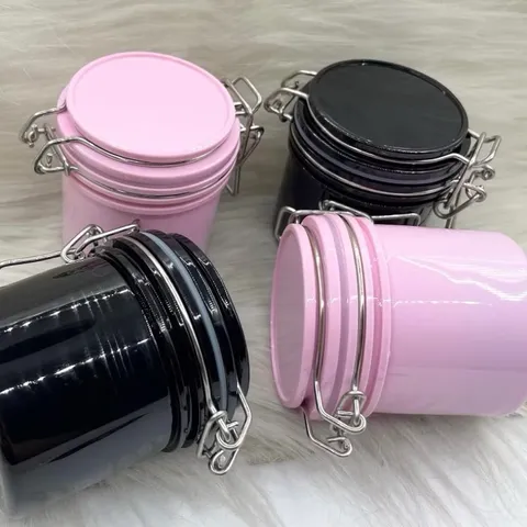 Hũ gạo bảo quản keo nối mi, hũ đựng keo mi , mực phun xăm 3 ngăn giúp bảo quản keo mi lâu khô (Loại 1)