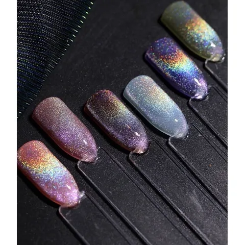Sơn Top mắt mèo cầu vồng kim cương Huaxi sơn trên mọi nền màu ra nhiều hiệu ứng galaxy siêu sáng đẹp (HOT)