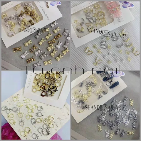 Cham đính móng mẫu mới siêu đẹp mẫu mới nhất