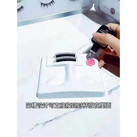 Khay nhựa mặt nạ nhựa tập nối mi chuyên dụng tiện lợi siêu gọn nhẹ dễ thao tác nối mi
