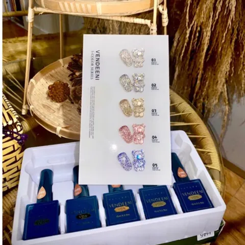 Set sơn nhũ flash 5 chai siêu sáng đủ màu cơ bản chuẩn hãng
