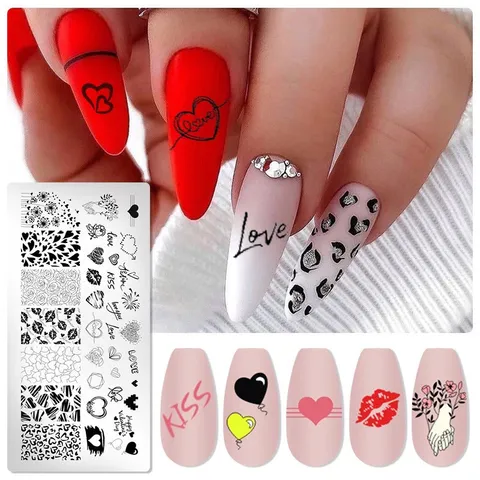 Set khuôn in hình nail siêu tiện ích cho chi em ngành nail tạo kiểu móng siêu nhanh siêu đẹp