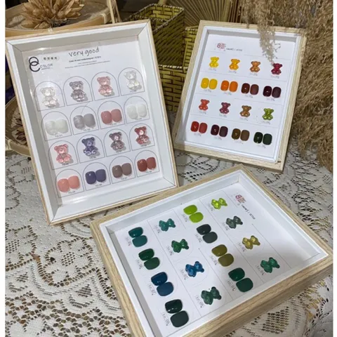 Set 8 màu sơn gấu verygood siêu phẩm tặng bảng màu siêu chất