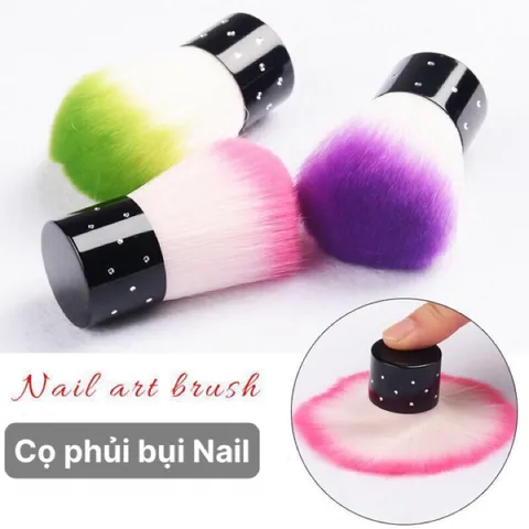 Cọ phủi bụi ngắn chuyên dụng ngành Nail